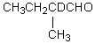 <strong>Which compound would be formed when 2-methylbutanal is treated with a solution of D<sup>+</sup> in D<sub>2</sub>O?</strong> A)   B)   C)   D)   E)   <div style=padding-top: 35px> 