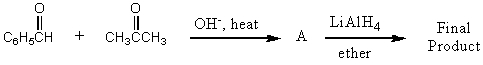 <strong>What would be the final product of the following reaction sequence? </strong> A) C<sub>6</sub>H<sub>5</sub>CH<sub>2</sub>CH<sub>2</sub>CH<sub>2</sub>CH<sub>3</sub> B) C) D) E)