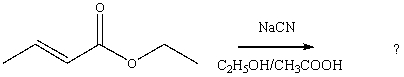 What would be the product of the following reaction?  