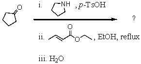 What is the final product of the following reaction sequence? Give structural details of all significant intermediates.