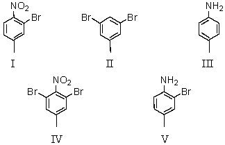 <strong>Consider the synthesis below.What is compound B? </strong> A) I B) II C) III D) IV E) V