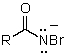<strong>Which is not an intermediate in the Hofmann degradation reaction? </strong> A) RN=C=O B) C) D) E)