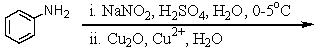 <strong>Which of these reactions does not produce phenol? I think this question is ok</strong> A) B) C) D) E)