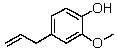 <strong>Eugenol,isolated from cloves,has the following structure: Which of the following signals is NOT expected to be observed in its NMR spectrum?</strong> A) Singlet at ~4 ppm (3H) B) Doublet at ~2.5 ppm (2H) C) Singlet at ~ 7 ppm (1H) D) Singlet at ~ 6 ppm (1H) E) All of the above types of signals are expected to be observed