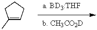 <strong>What is the major product for the following reaction? </strong> A) B) C) D) E)
