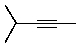 <strong>Compound X has the molecular formula C<sub>6</sub>H<sub>10</sub>.X decolorizes bromine in carbon tetrachloride.X also shows IR absorption at about 3300 cm<sup>-1</sup>.When treated with excess hydrogen and a nickel catalyst,X yields 2-methylpentane.The most likely structure for X is:</strong> A) B) C) D) E)