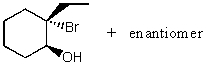 <strong>What is the major product of the following reaction sequence? </strong> A) B) C) D) E)None of these choices.