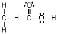 <strong>Which of the following is the Lewis structure for CH<sub>3</sub>CO<sub>2</sub>H?</strong> A) B) C) D) E)