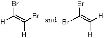 <strong>Which of the following represent a pair of constitutional isomers?</strong> A) B)CH<sub>3</sub>CH=CH<sub>2</sub> and CH<sub>2</sub>=CHCH<sub>3</sub> C) D) E)More than one of these choices.