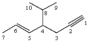 <strong>Hydrogen atom(s)from which position(s)is (are)most likely to be abstracted when the following substance is treated with NaH? </strong> A)1 B)1,5,6 C)1,2 D)3,4,7,8,9,10 E)Hydrogens from all of the positions are equally likely to be abstracted by NaH.