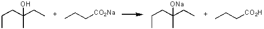 <strong>For the following acid-base reaction,which statement is true taking \Delta S into consideration? </strong> A) \Delta G is negative and \Delta S is approximately zero B) \Delta G is positive and \Delta S is approximately zero C) \Delta G is positive and \Delta S is negative D) \Delta G is negative and \Delta S is positive E)None of these choices.