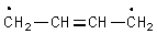 <strong>Which is not a proper resonance structure for 1,3-butadiene?</strong> A)CH<sub>2</sub>=CH-CH=CH<sub>2</sub> B) C) D) E)All of these answer choices are correct.