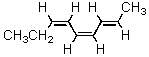 <strong>What is an IUPAC name for this triene? </strong> A)(2E,4Z,6E)-2,4,6-Nonatriene B)(2Z,4E,6Z)-2,4,6-Nonatriene C)(2E,4Z,6Z)-2,4,6-Nonatriene D)(3Z,5Z,7E)-3,5,7-Nonatriene E)(3Z,5E,7E)-3,5,7-Nonatriene