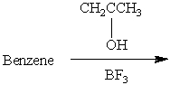 <strong>Which of the following reactions would yield isopropylbenzene as the major product?</strong> A) B) C) D) E)All of these choices.