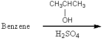 <strong>Which of the following reactions would yield cumene as the major product?</strong> A) B) C) D) E)All of these choices.