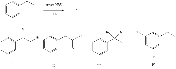 The major product(s)of the following reaction,  