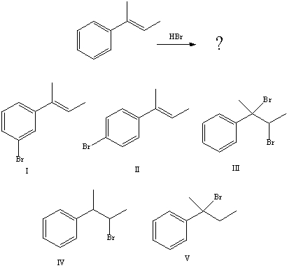 The major product(s)of the following reaction,   would be: