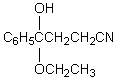 <strong>What would be the product of the following reaction? </strong> A)C<sub>6</sub>H<sub>5</sub>CH=CHCH<sub>2</sub>CN B) C) D) E)