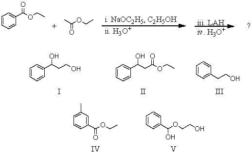 What would be the product of the following sequence?  