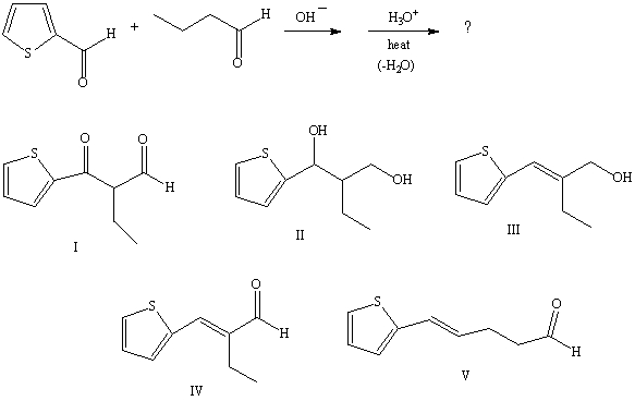 What would be the major product of the following reaction?  