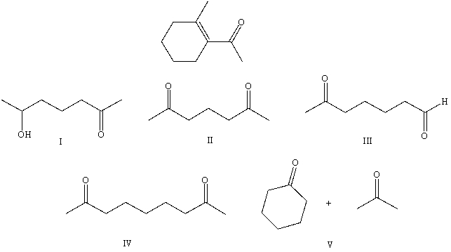 What starting compound(s)would you use in an aldol reaction to prepare as the major product: