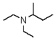 <strong>Which is a correct common name for the following substance? </strong> A)Ethylethylisobutylamine B)Diethylisobutylamine C)sec-Butyldiethylamine D)Ethylethyl-sec-butylamine E)2-Diethylaminobutane