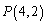Find the vector with initial point and terminal point .