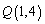 Find the vector with initial point and terminal point .