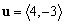 Given and , calculate and then resolve into and .
