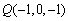 Find the vector v with initial point P and terminal point Q. ,