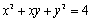 Convert the equation to polar form.