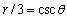 Convert the polar equation to rectangular coordinates.