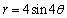 Sketch the curve with polar equation .