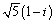 Write in polar form with argument between and .