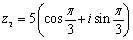 Write the product , and quotient , of and in polar form.