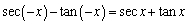 Verify the identity.  <div style=padding-top: 35px> 