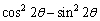 Use a double-angle formula or a half-angle formula to simplify   .<div style=padding-top: 35px> 