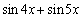 Write the sum as a product.  <div style=padding-top: 35px> 