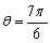 Find the reference angle for .