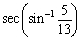Find the exact value of the expression.