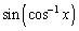Rewrite the expression as an algebraic expression in x.