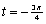 Find the terminal point on the unit circle determined by the value .