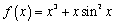 Indicate if the function is even, odd or neither.