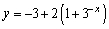 Graph the function   , not by plotting points but by applying your knowledge of the general shape of graphs of the form   . State the domain, range, and asymptote of the function.  <div style=padding-top: 35px> 