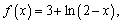 Graph the function   not by plotting points but by applying your knowledge of the shape of the log function. State domain, range, and asymptote.<div style=padding-top: 35px> 