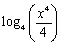 Use the Laws of Logarithms to rewrite the expression   in a form with no logarithm of a product, quotient, root, or powers.  <div style=padding-top: 35px> 