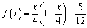 Find the maximum or the minimum value of the function .