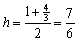 In order to find , find the midpoint between the points and . . Since the function passes through the point , we can find by substituting these values in the equation . Thus the quadratic function is .