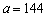 In order to find , find the midpoint between the points and . . Since the function passes through the point , we can find by substituting these values in the equation . Thus the quadratic function is .