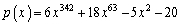Find the remainder if is divided by .